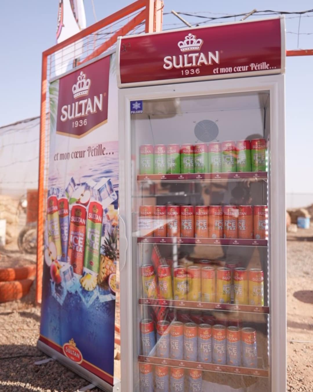 Sultan Ice Tea sponsor de Volcano Experience