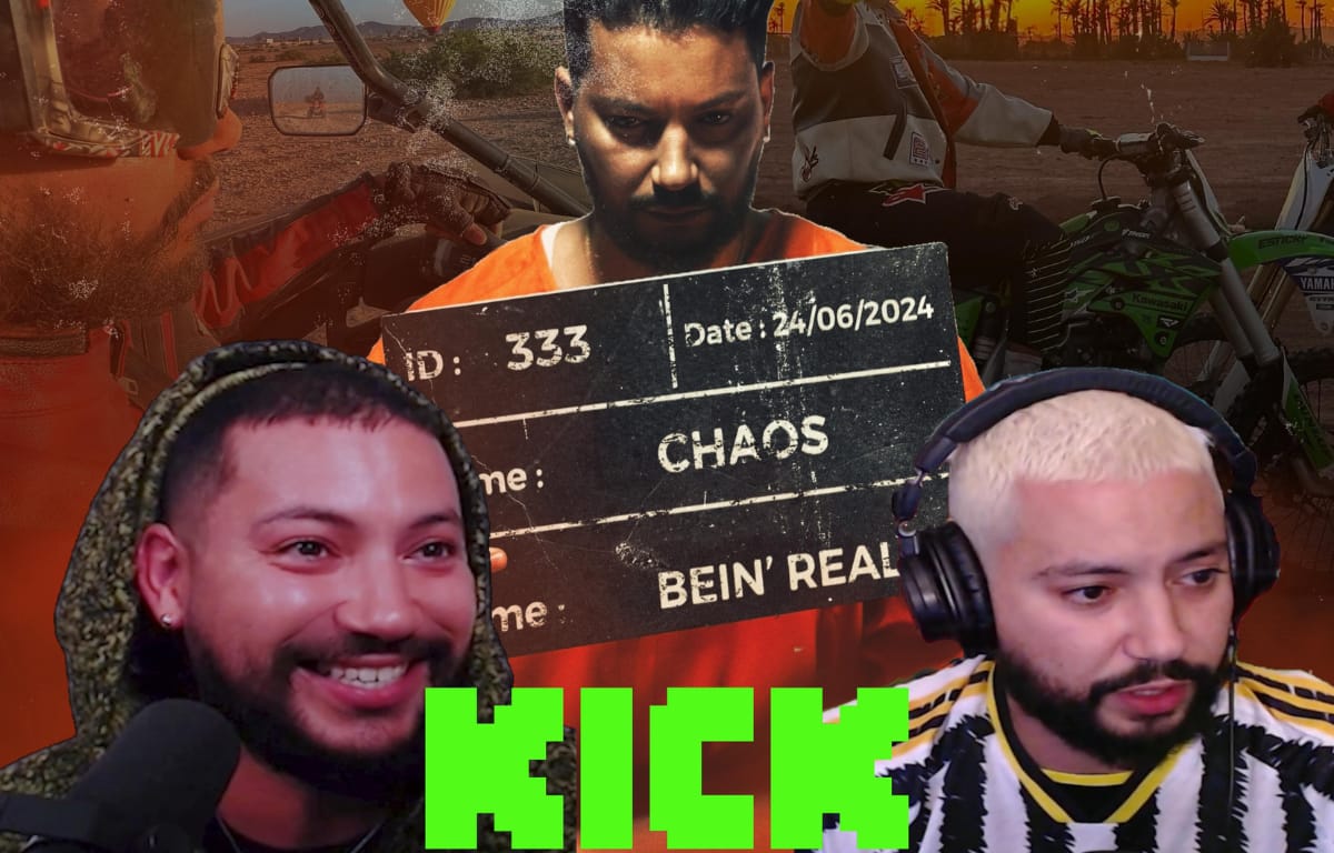 Chaos 333 Streaming His Experience on kick