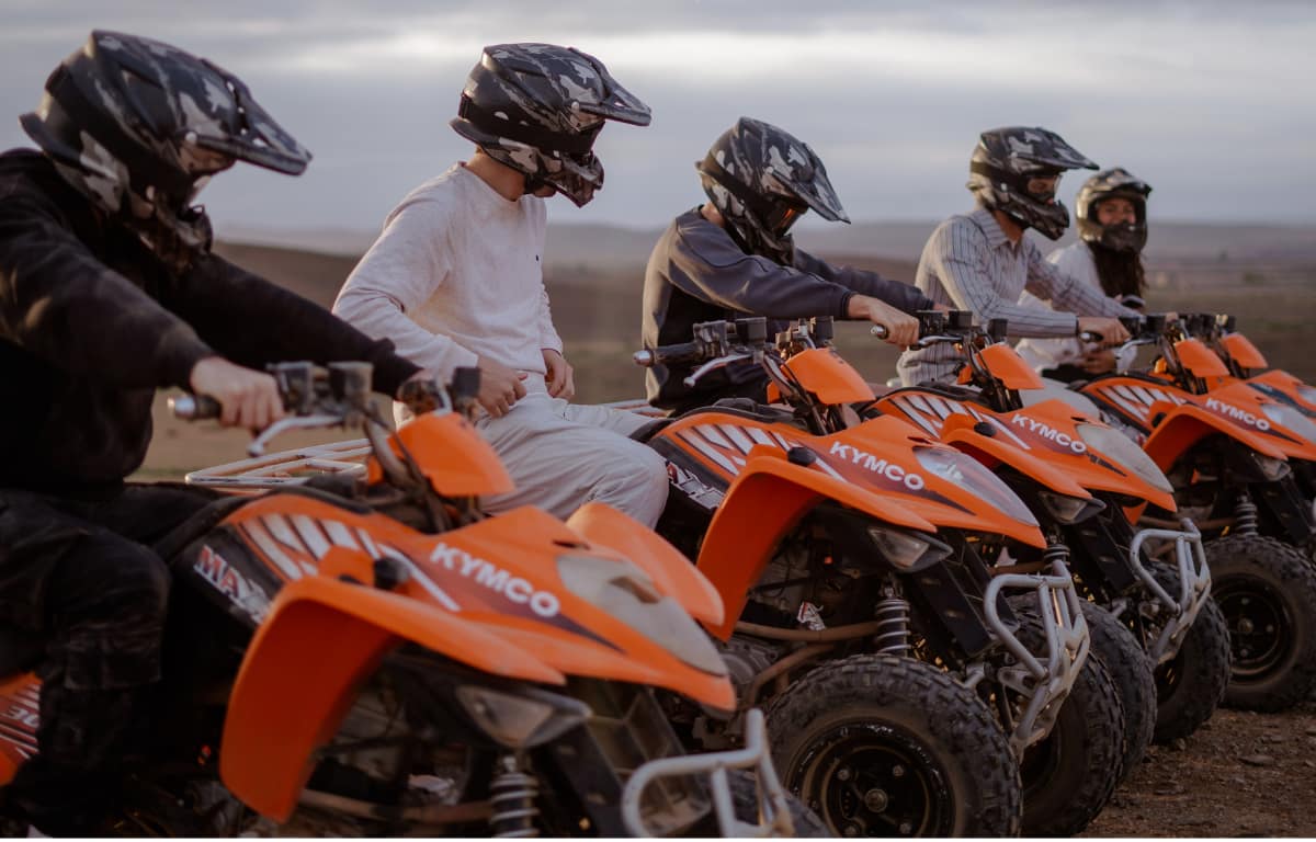 excursion quad à Marrakech