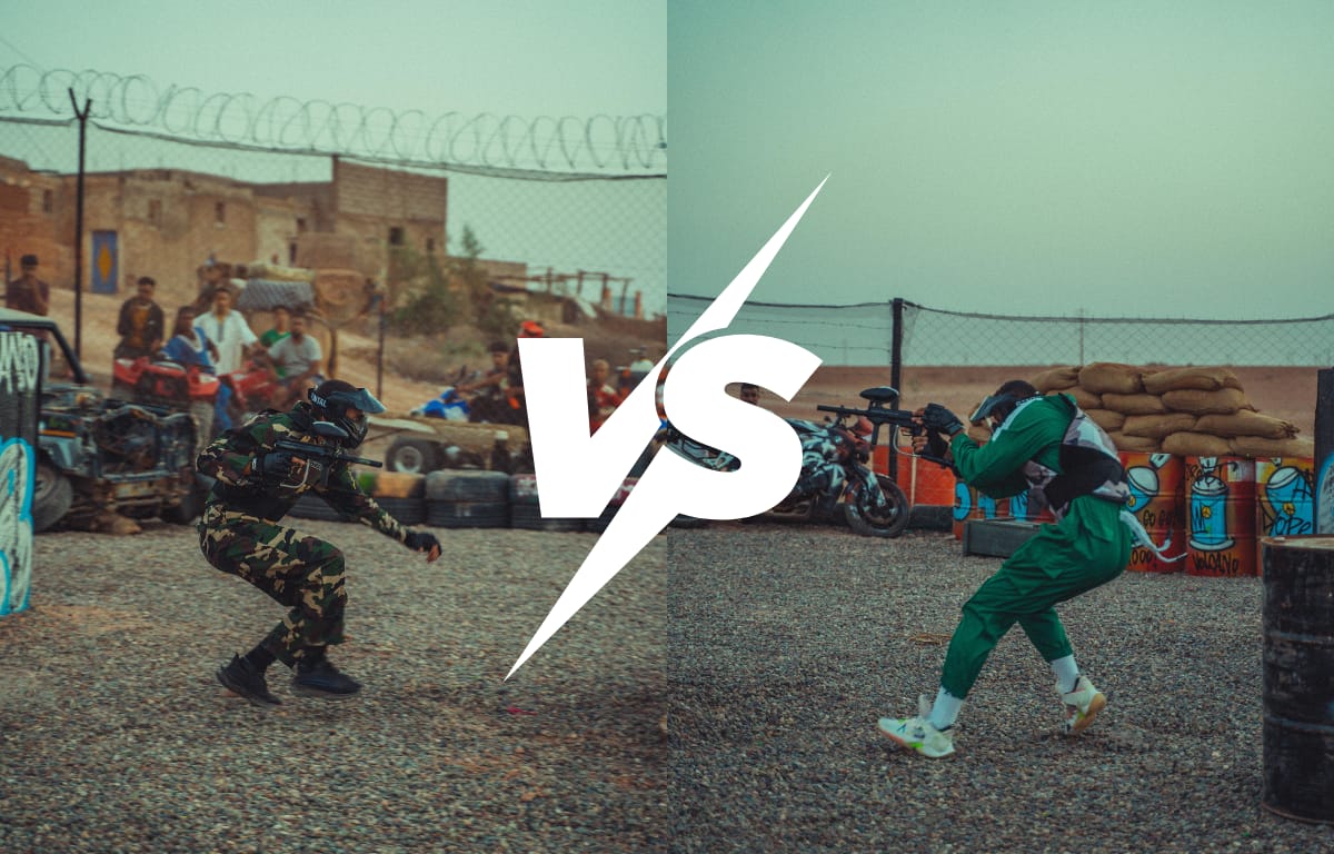 Paintball in Marrakech