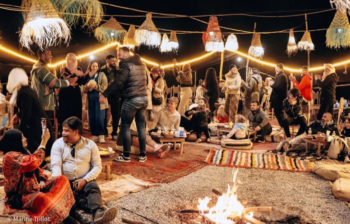 Dinner in Agafay Desert Under the Stars